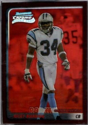 Ricky Manning [Red Refractor] #124