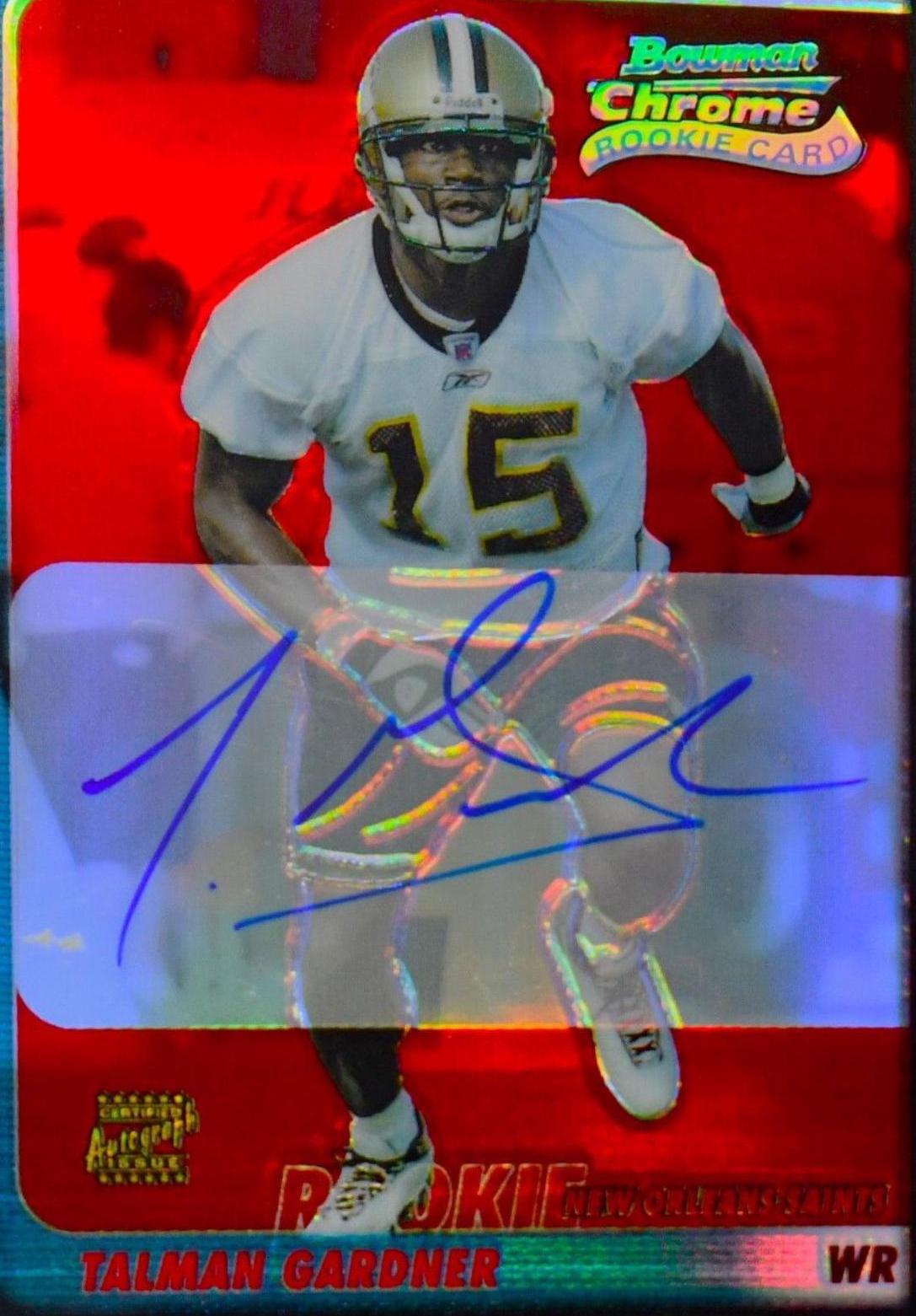 Talman Gardner [Autograph Red Refractor] #228