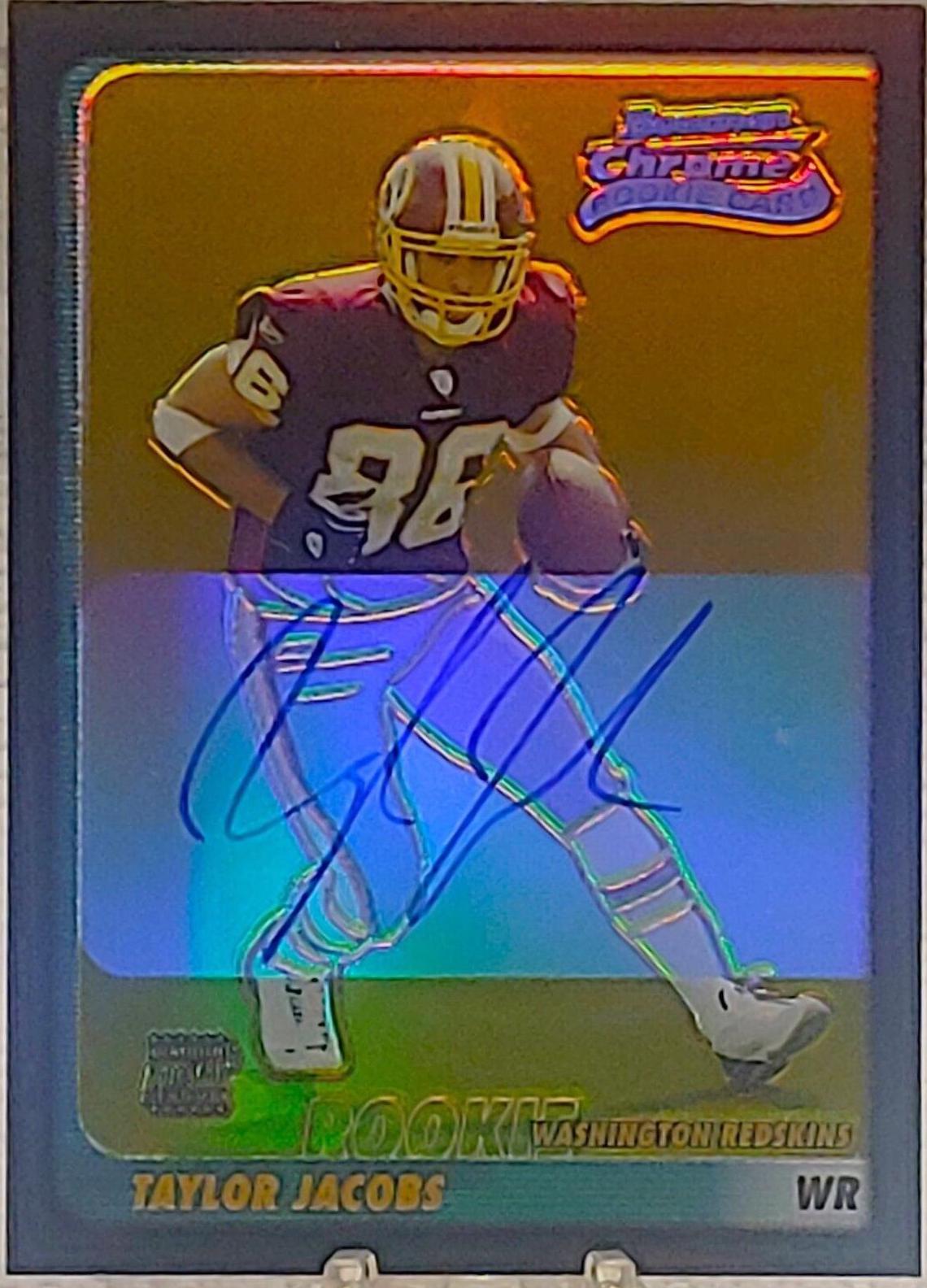 Taylor Jacobs [Autograph Gold Refractor] #225
