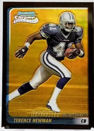 Terence Newman [Gold Refractor] #114
