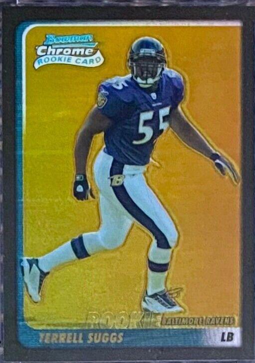 Terrell Suggs [Gold Refractor] #128