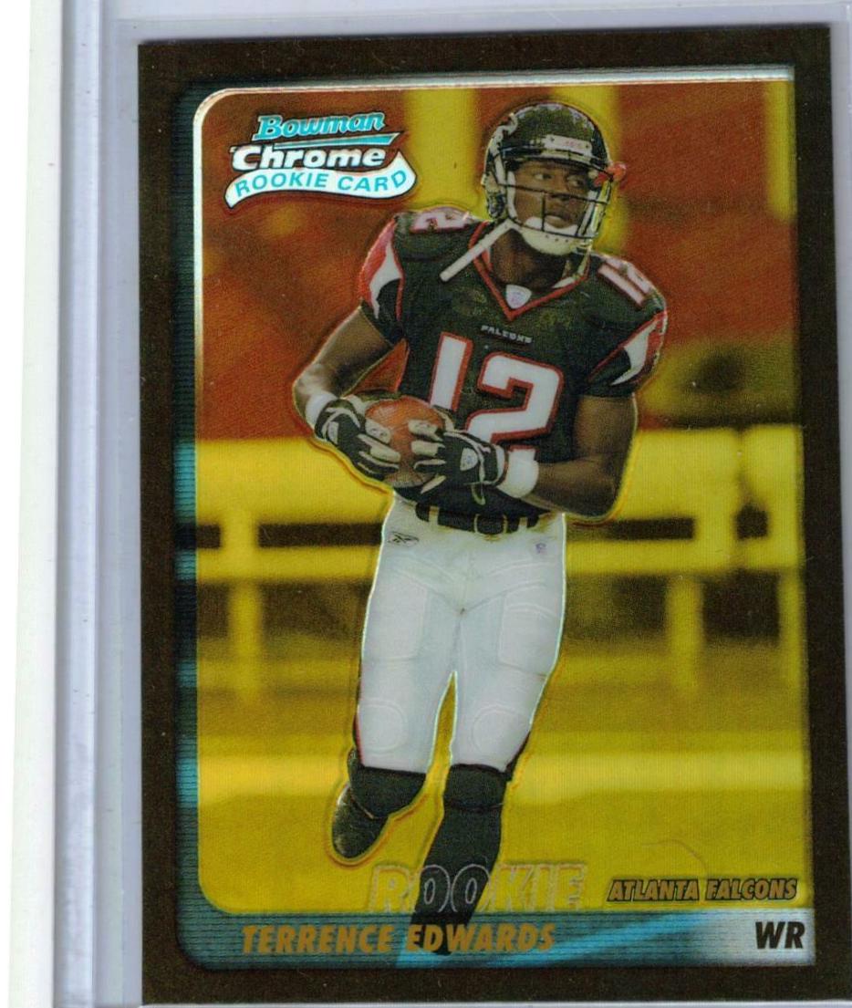 Terrence Edwards [Gold Refractor] #142