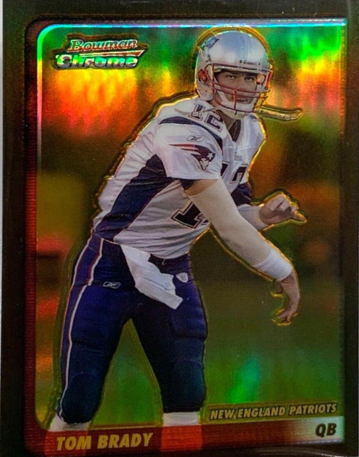 Tom Brady [Gold Refractor] #14