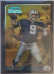 Tony Romo [Gold Refractor] #144