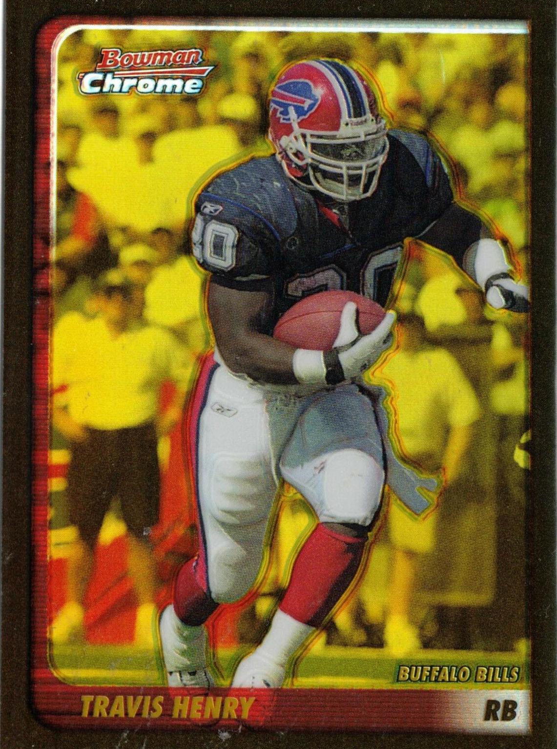 Travis Henry [Gold Refractor] #45