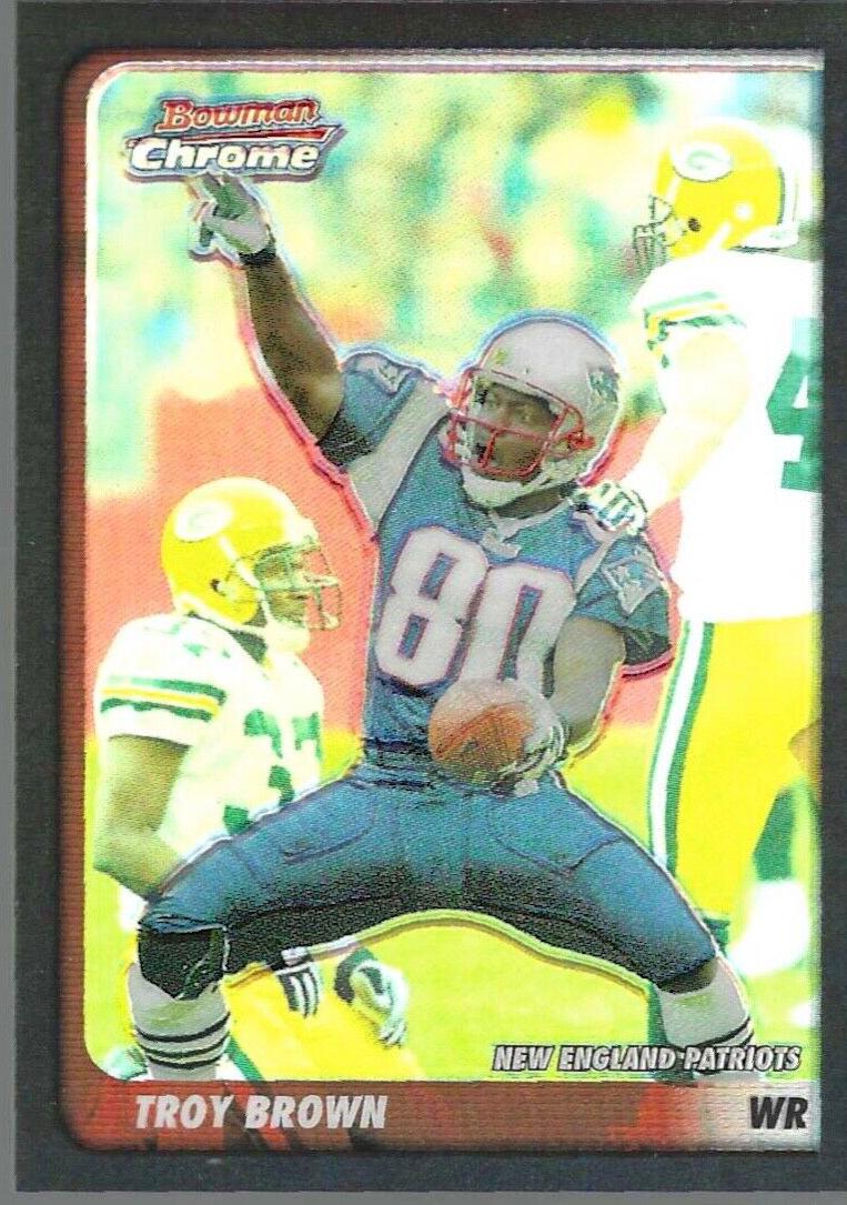 Troy Brown [Refractor] #104