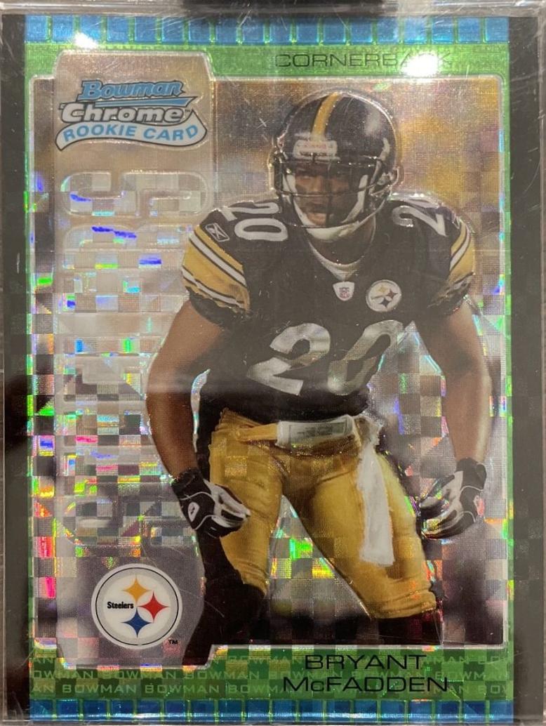 Bryant McFadden [Green Xfractor] #143