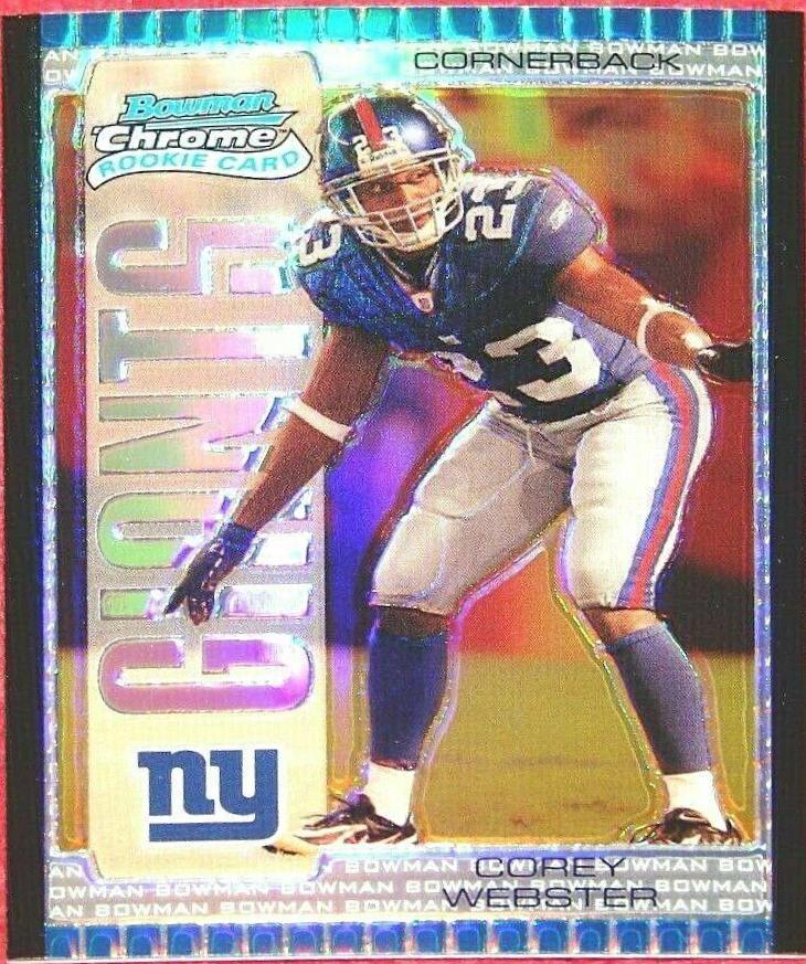 Corey Webster [Silver Refractor] #157
