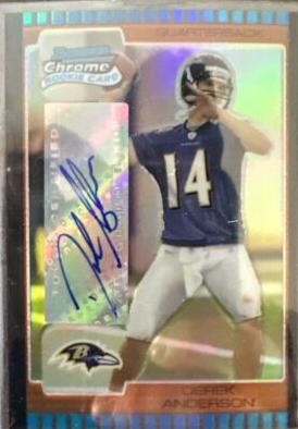 Derek Anderson [Bronze Refractor] #240