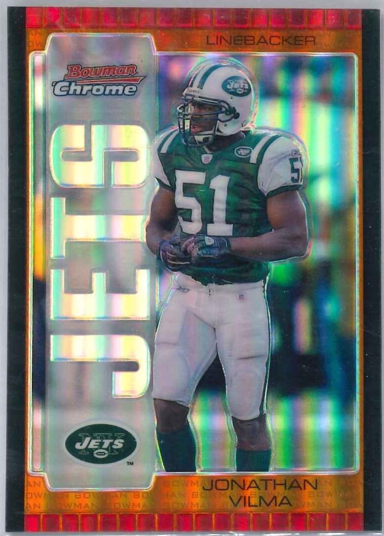 Jonathan Vilma [Bronze Refractor] #77