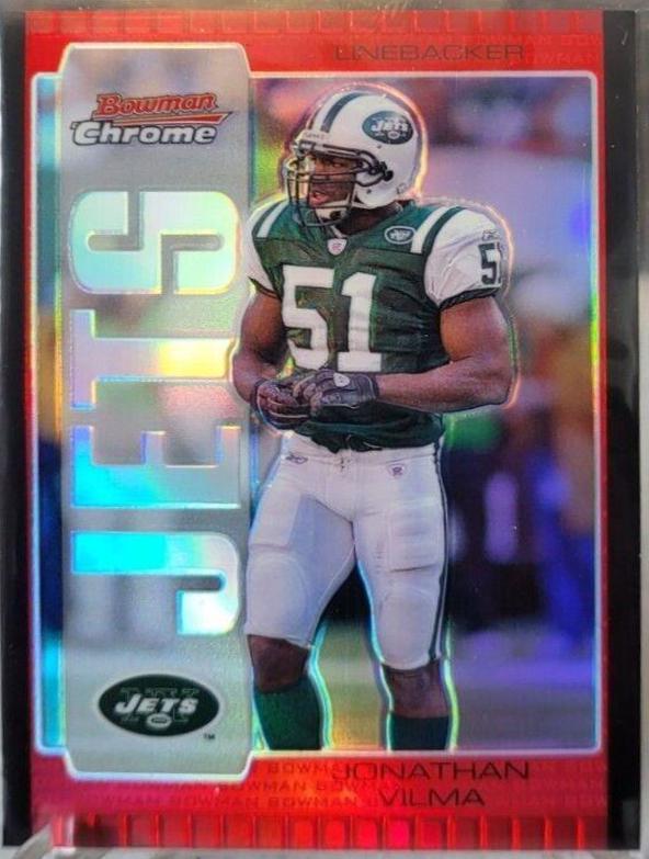 Jonathan Vilma [Red Refractor] #77
