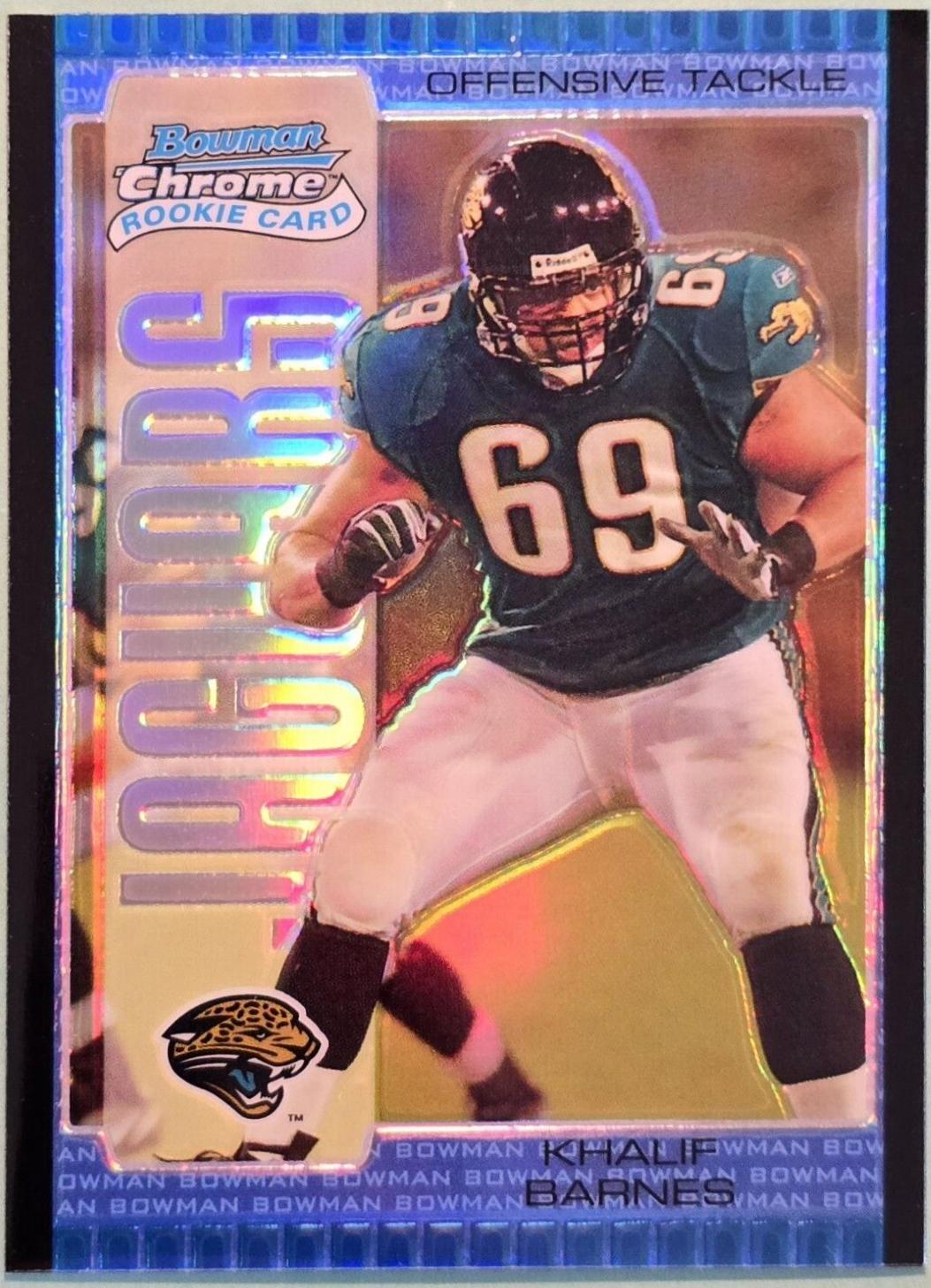 Khalif Barnes [Blue Refractor] #161