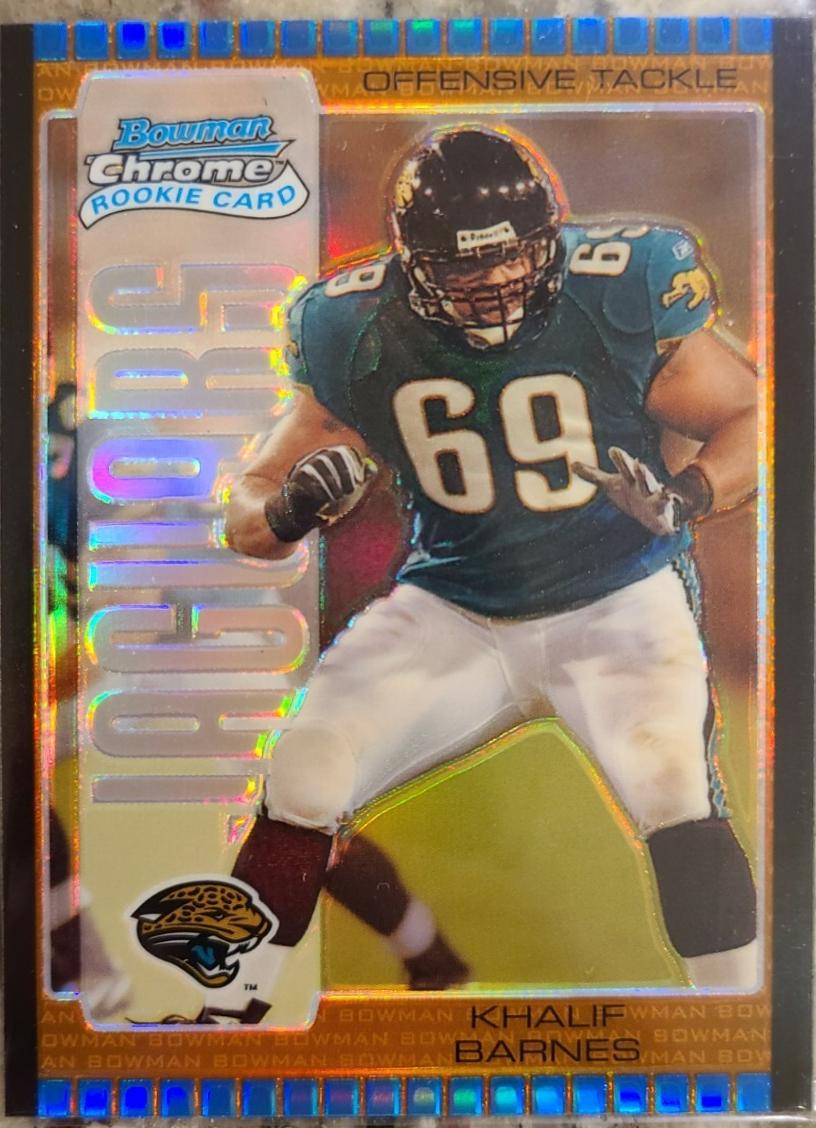 Khalif Barnes [Bronze Refractor] #161
