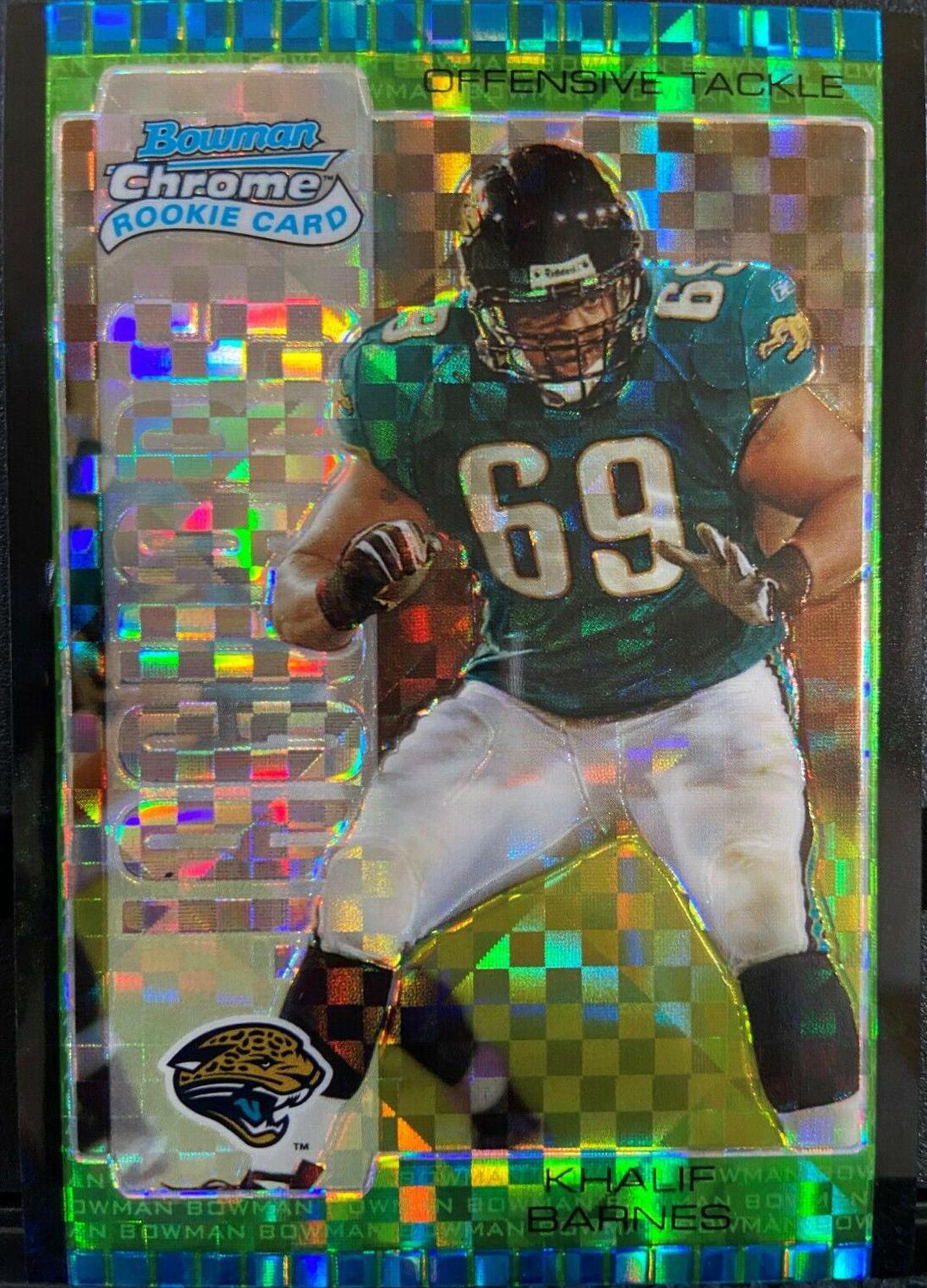 Khalif Barnes [Green Refractor] #161
