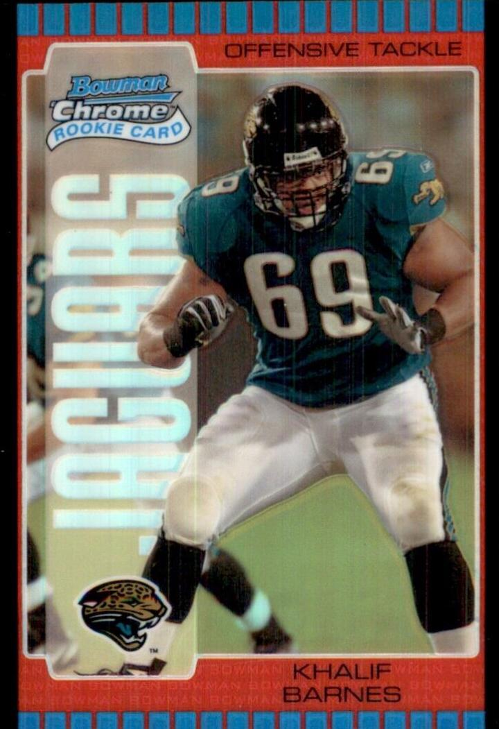 Khalif Barnes [Silver Refractor] #161