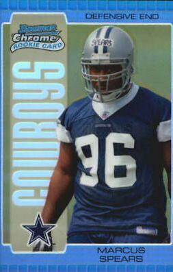 Marcus Spears [Blue Refractor] #120