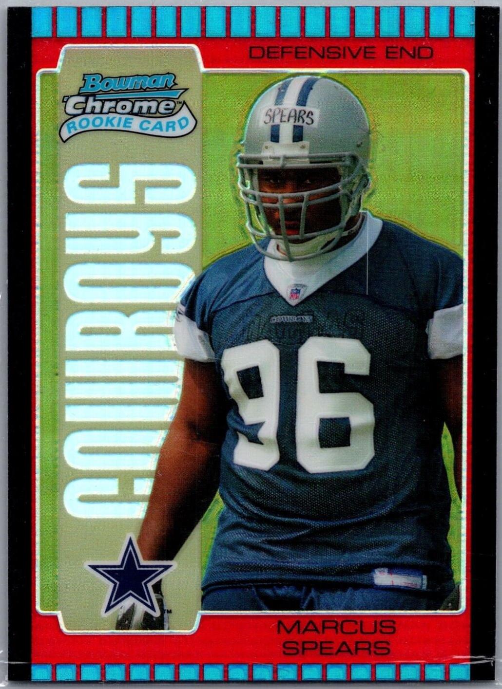 Marcus Spears [Silver Refractor] #120