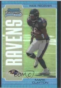 Mark Clayton [Blue Refractor] #126