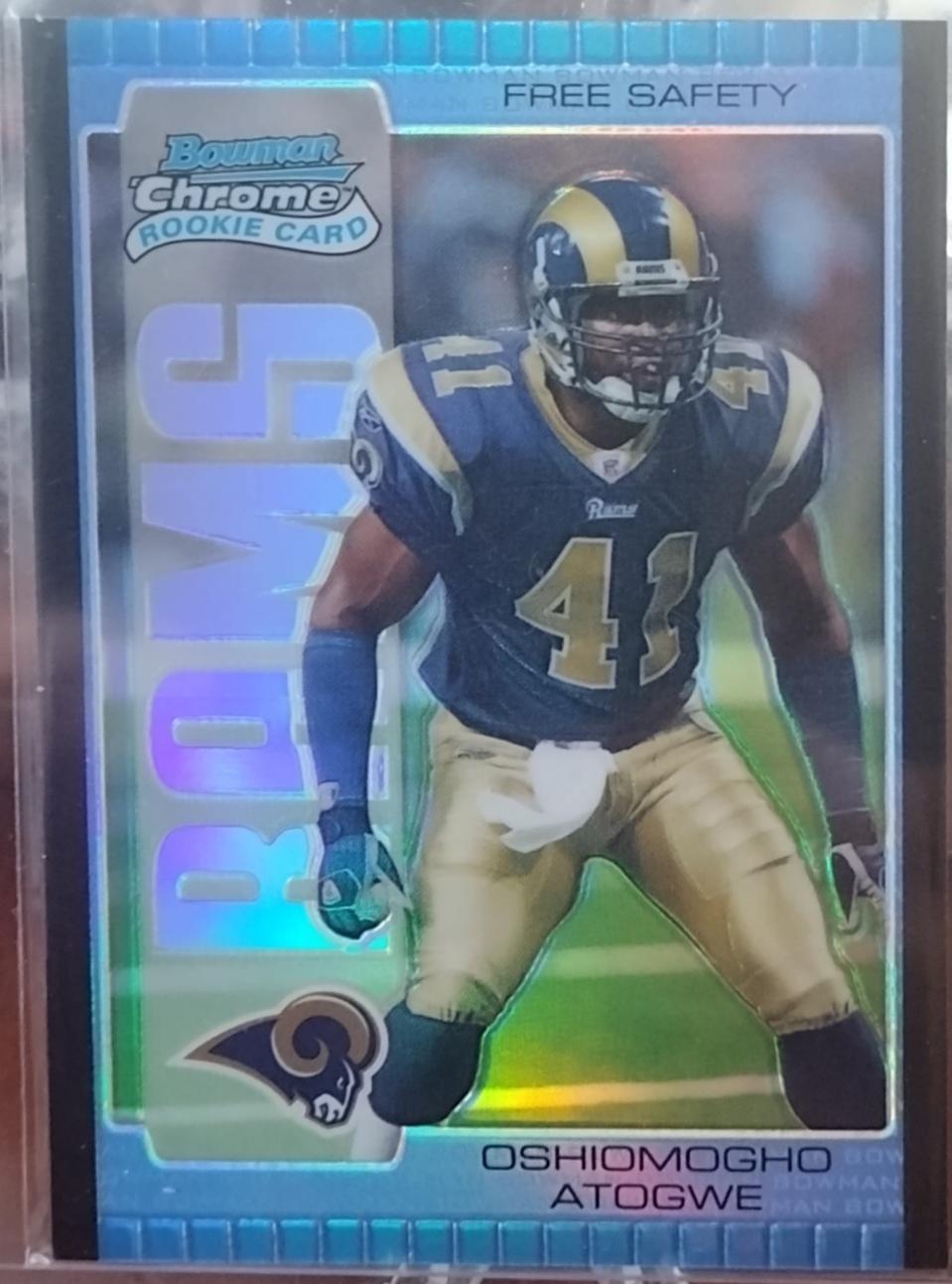 Oshiomogho Atogwe [Blue Refractor] #146