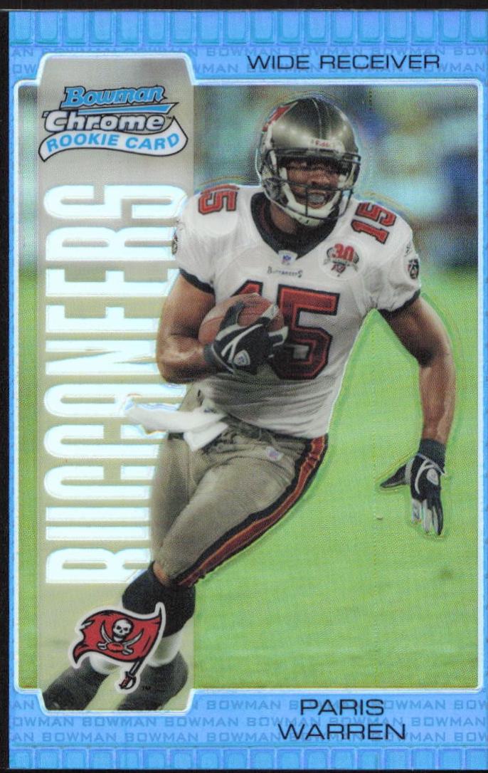 Paris Warren [Blue Refractor] #156