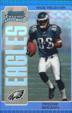 Reggie Brown [Blue Refractor] #130