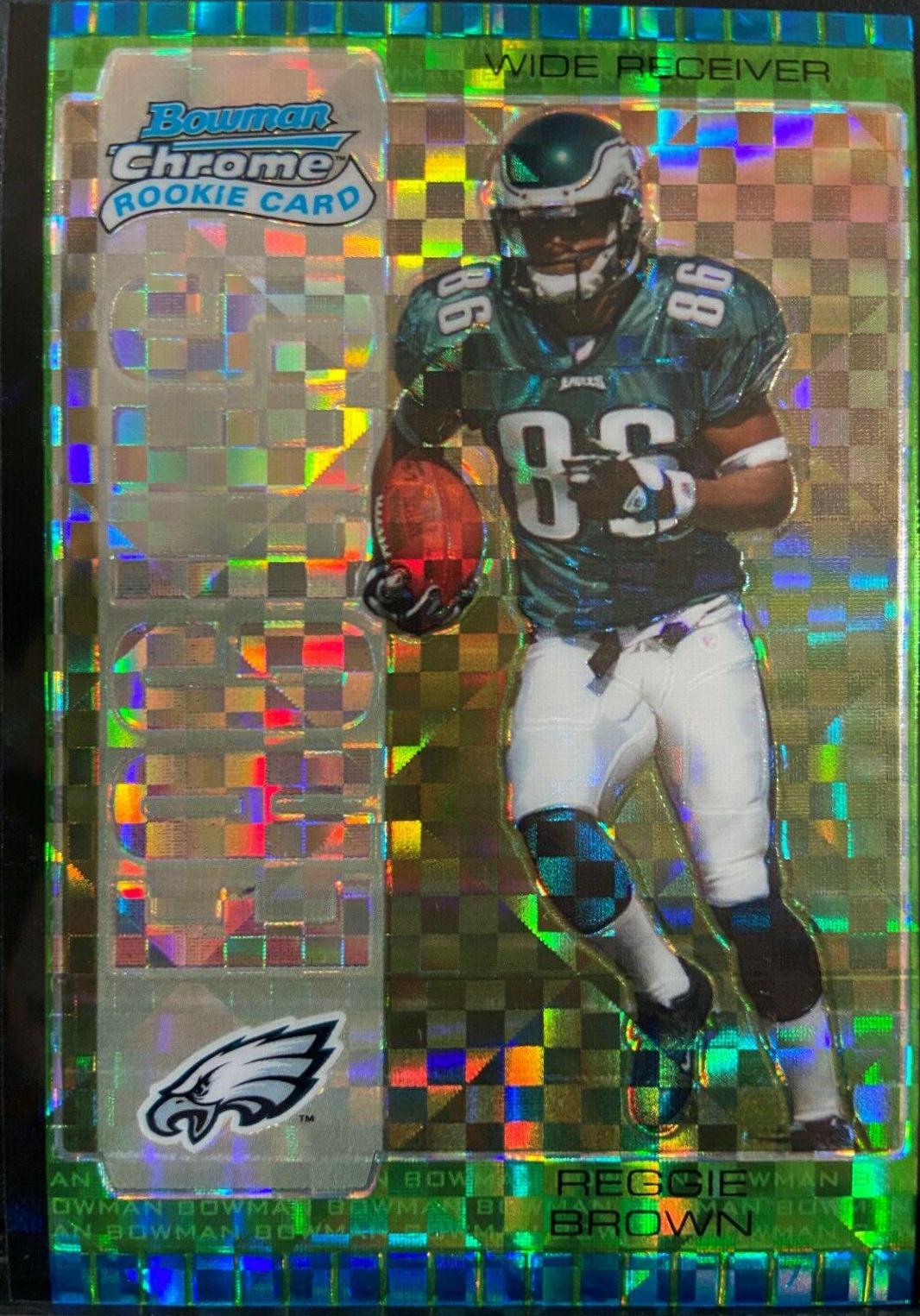 Reggie Brown [Green Refractor] #130