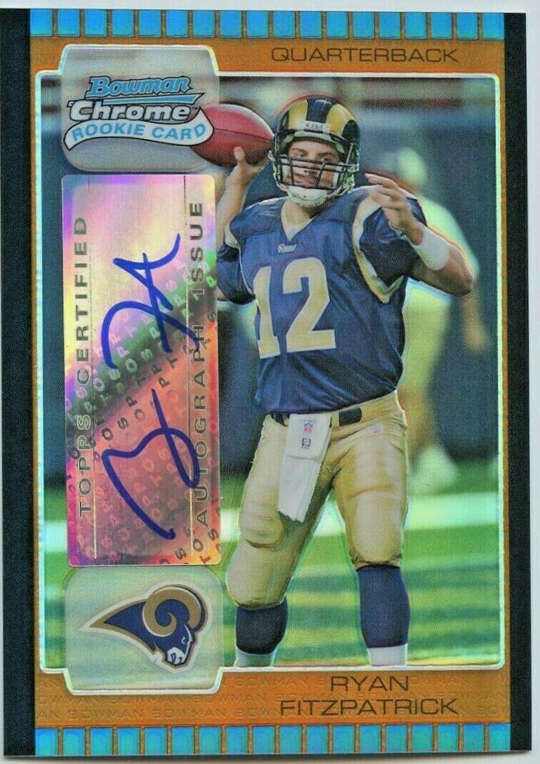 Ryan Fitzpatrick [Bronze Refractor] #252