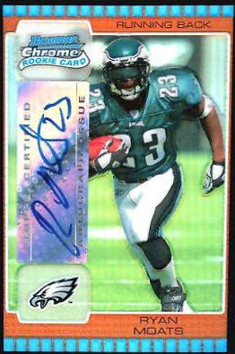 Ryan Moats [Bronze Refractor] #257