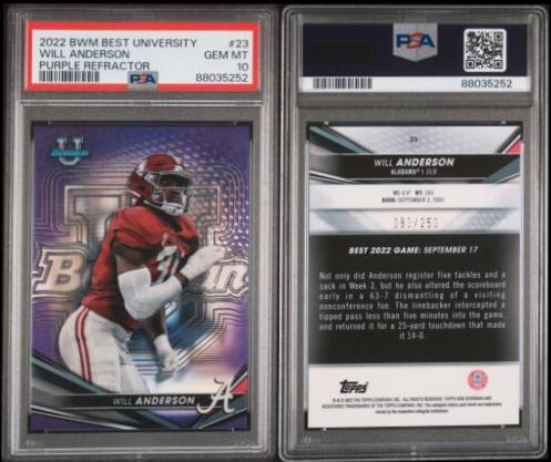 Will Anderson [Purple] #23
