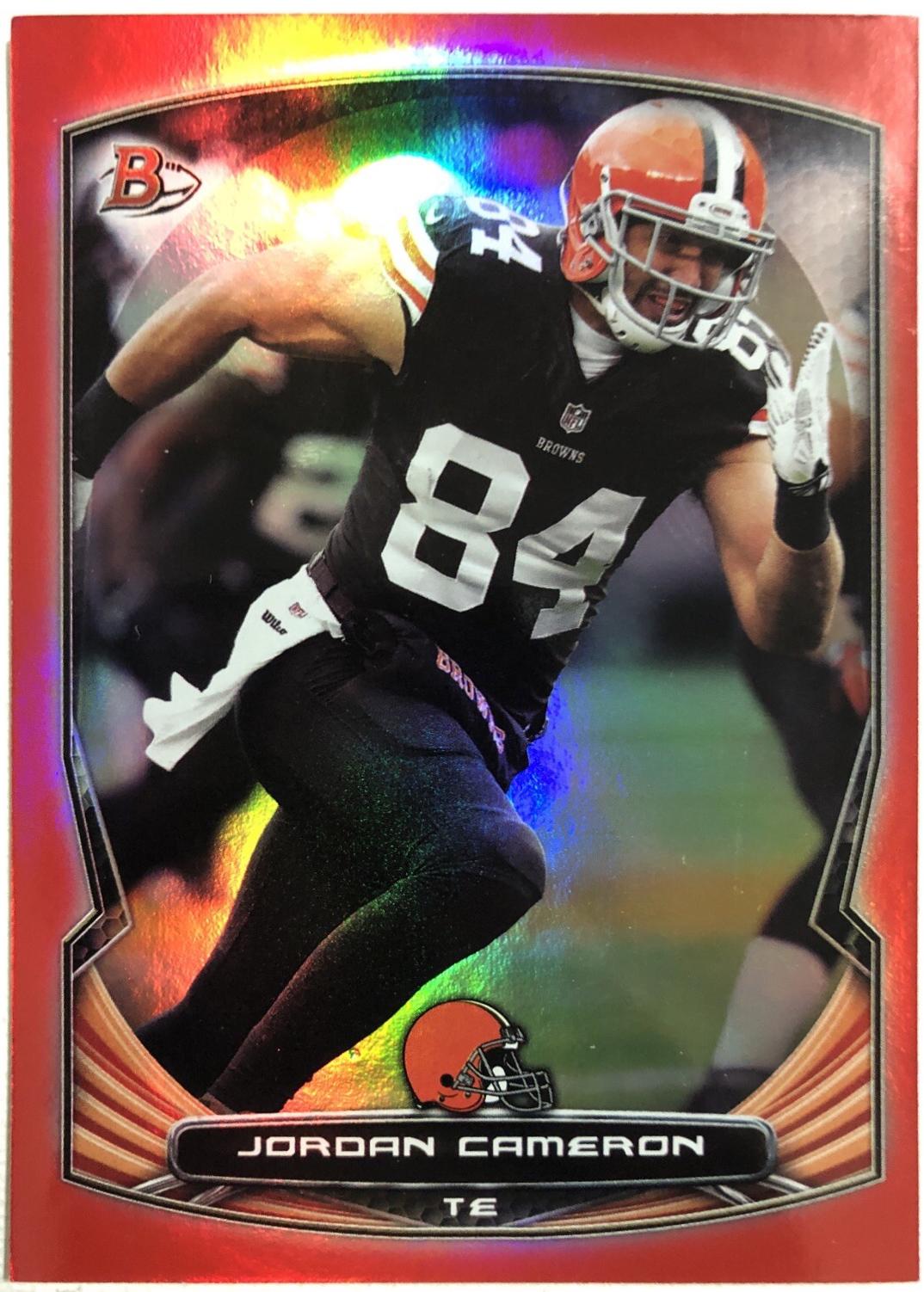 Jordan Cameron [Rainbow Foil Red] #72