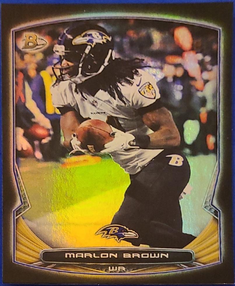 Marlon Brown [Rainbow Foil] #105