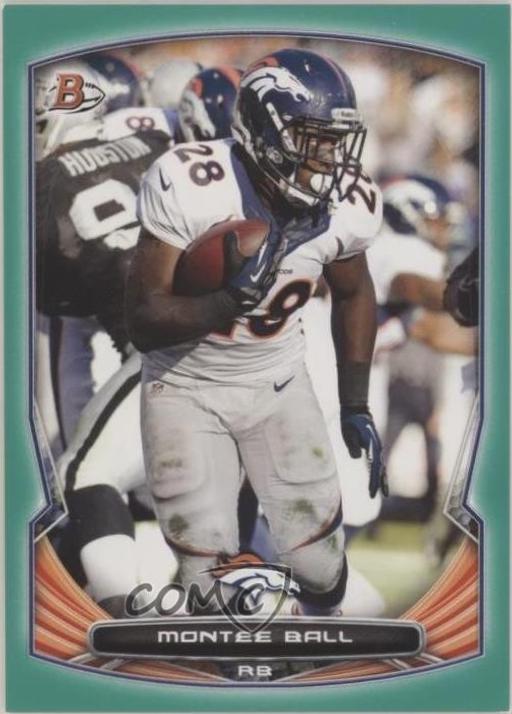 Montee Ball [Silver Ice] #38