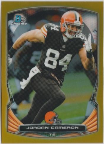 Jordan Cameron [Gold Refractor] #64