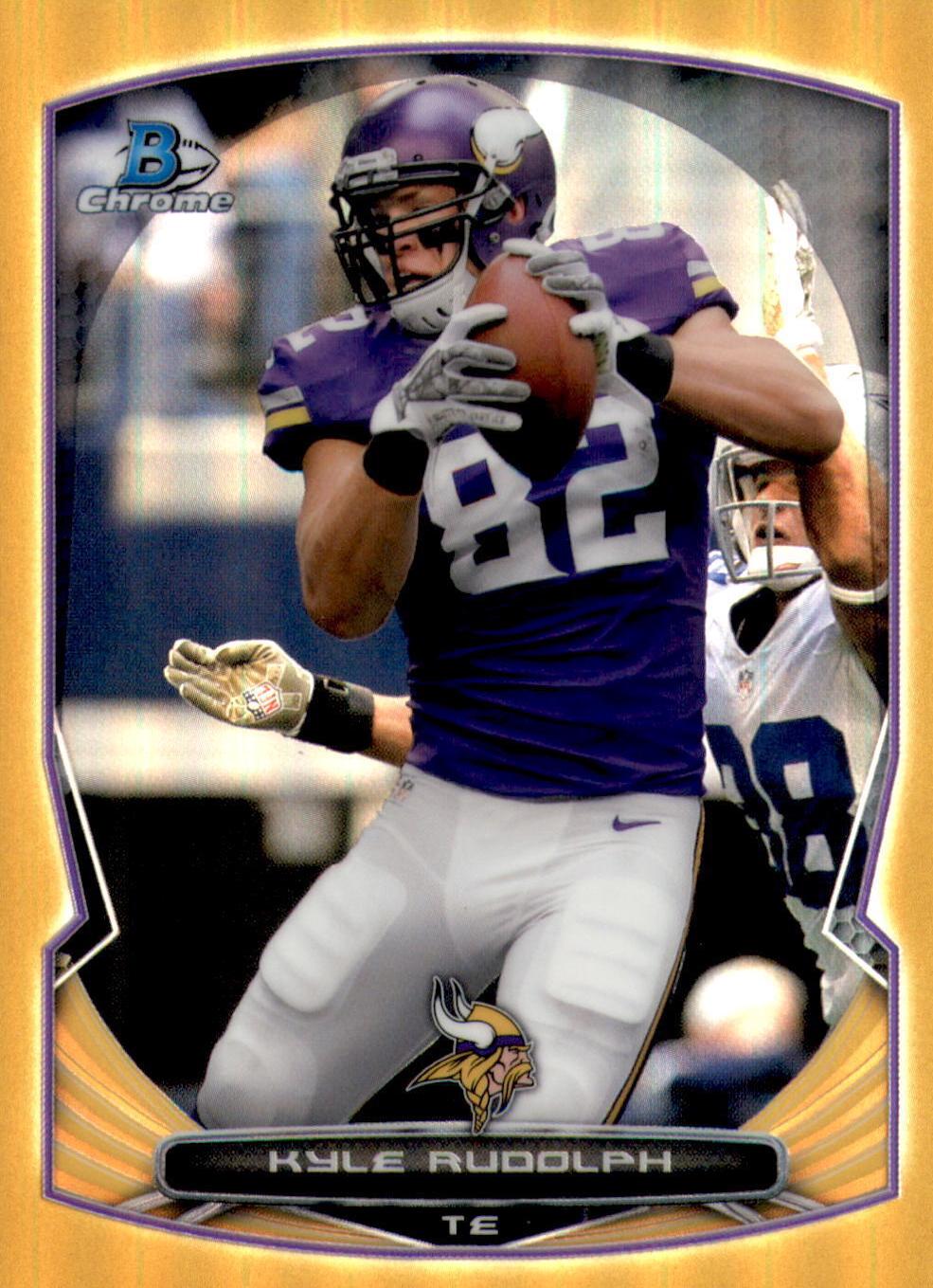 Kyle Rudolph [Gold Refractor] #72