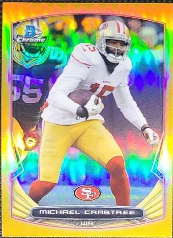Michael Crabtree [Gold Refractor] #109