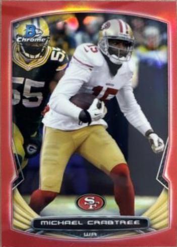 Michael Crabtree [Red Refractor] #109