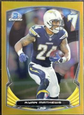 Ryan Mathews [Gold Refractor] #62