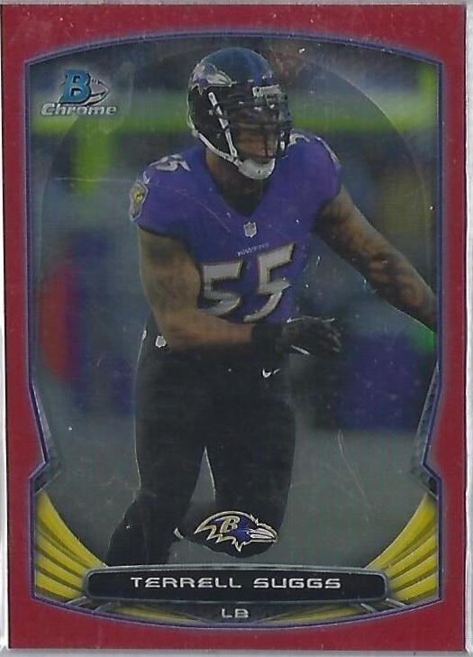 Terrell Suggs [Red Refractor] #17