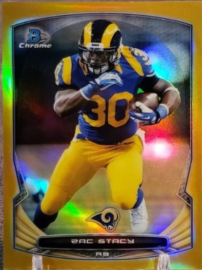 Zac Stacy [Gold Refractor] #47