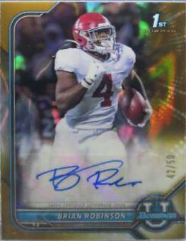 Brian Robinson [Gold Lava Refractor] #BCPA-BRO