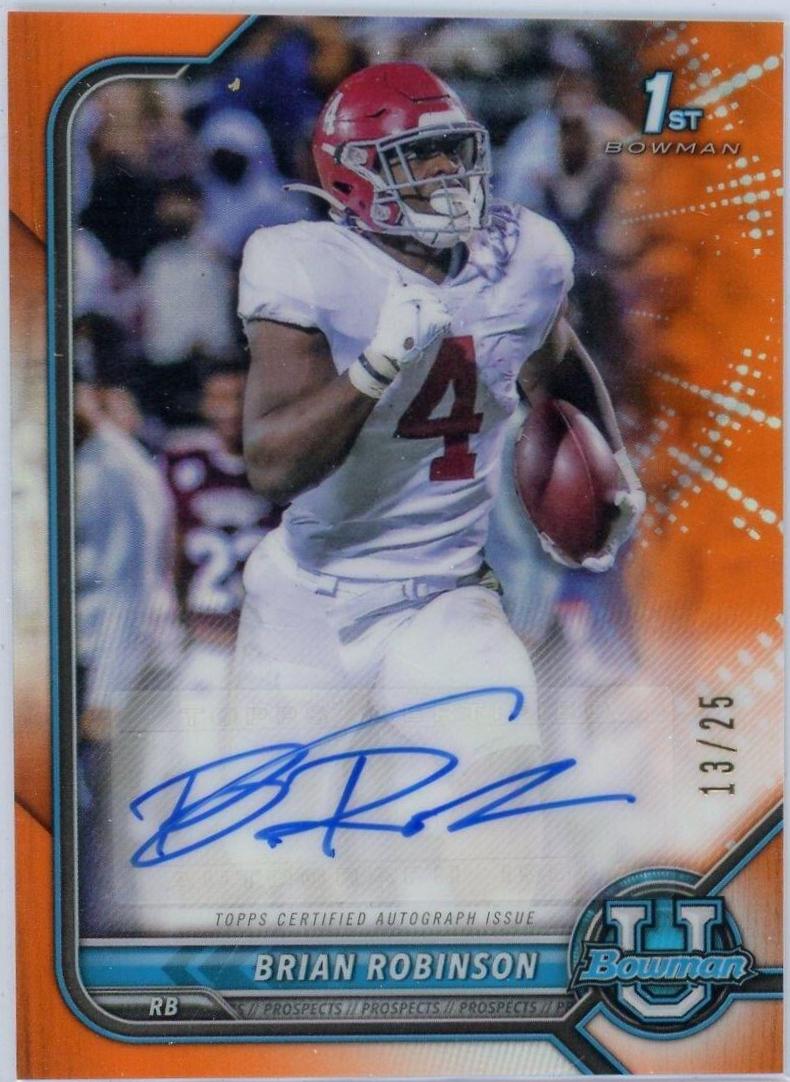 Brian Robinson [Orange Refractor] #BCPA-BRO