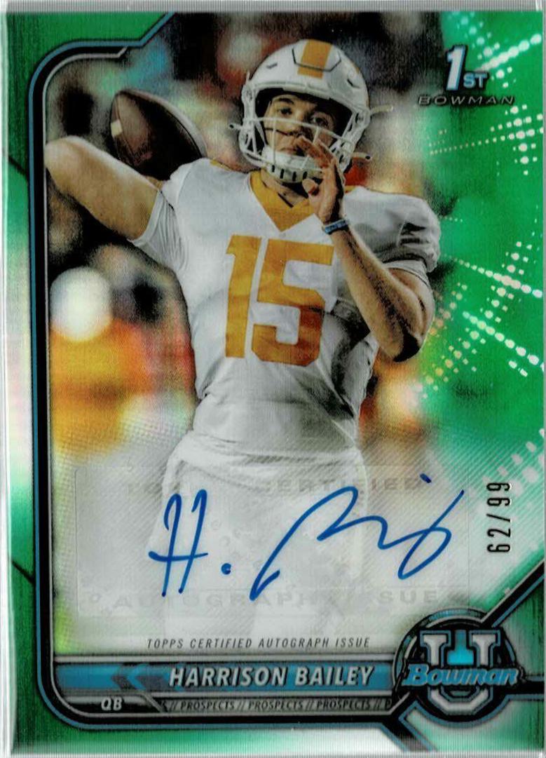 Harrison Bailey [Green Refractor] #BCPA-HB