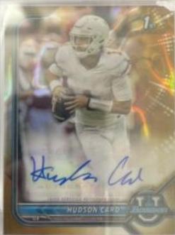 Hudson Card [Gold Lava Refractor] #BCPA-HC