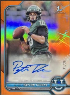 Payton Thorne [Orange Refractor] #BCPA-PT