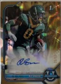 RJ Sneed [Gold Lava Refractor] #BCPA-RS