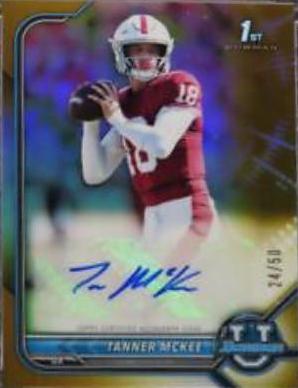 Tanner Mckee [Gold Refractor] #BCPA-TM