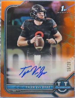 Tyler Van Dyke [Orange Refractor] #BCPA-TV