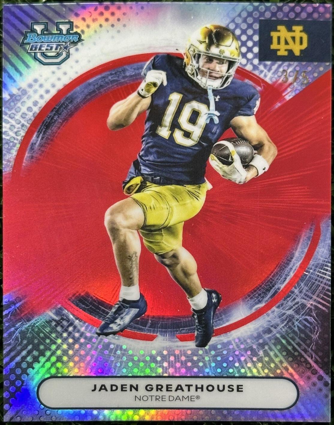 Jaden Greathouse [Red Refractor] #21