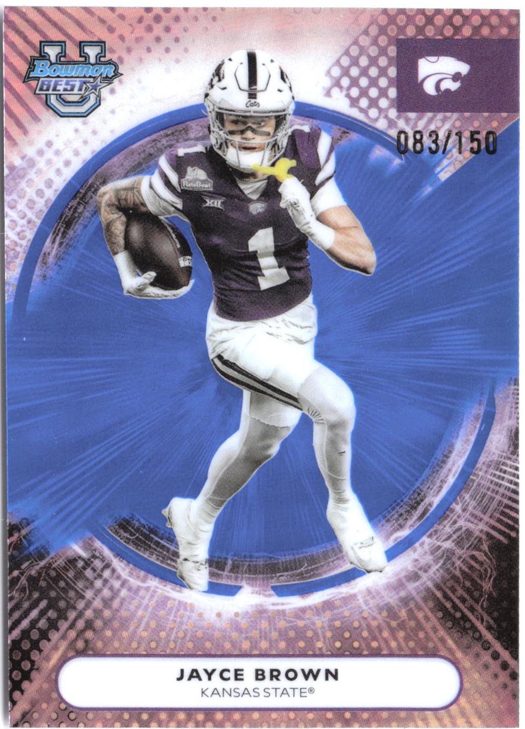 Jayce Brown [Blue Refractor] #17