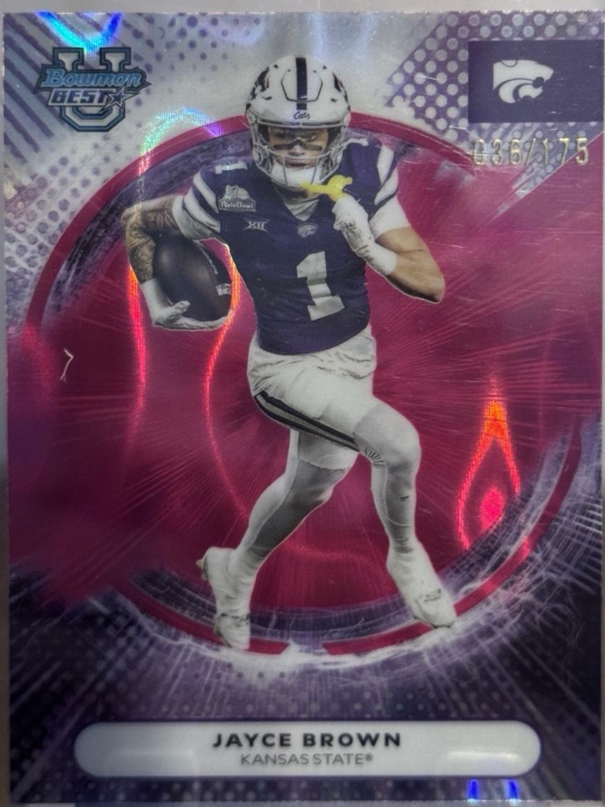 Jayce Brown [Pink Lava Refractor] #17